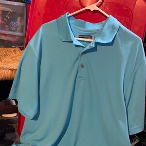 Roundtree & Yorke Light Blue Polo Shirt